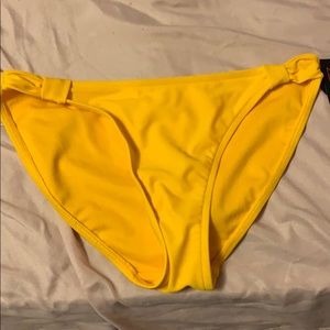 MUSTARD YELLOW WOMENS BIKINI BOTTOM